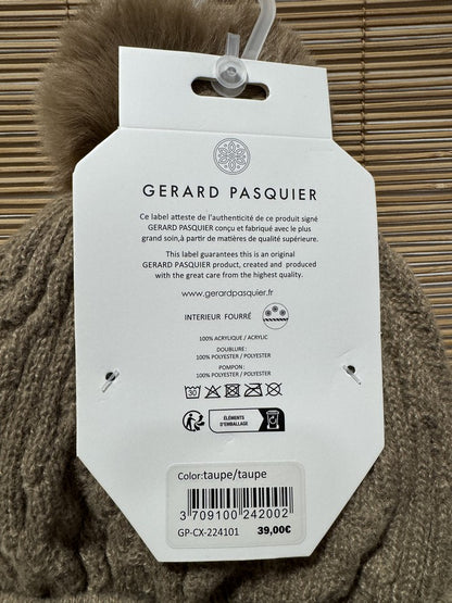 Bonnet femme MANOUKIAN ou GERARD PASQUIER camel