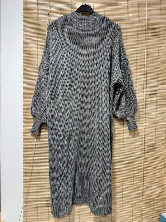 Gilet long anthracite