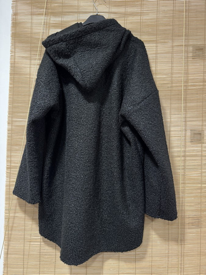 Manteau Teddy noir
