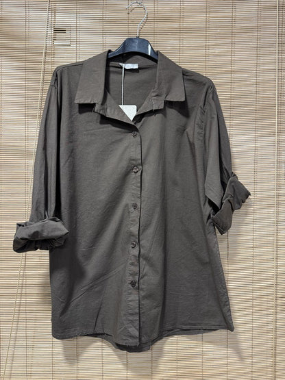 Chemise marron