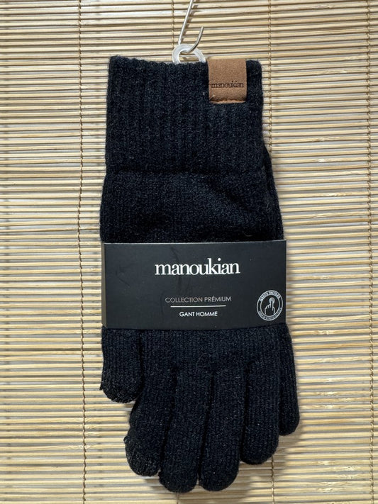 Gants Hommes laine MANOUKIAN noirs (Copie)
