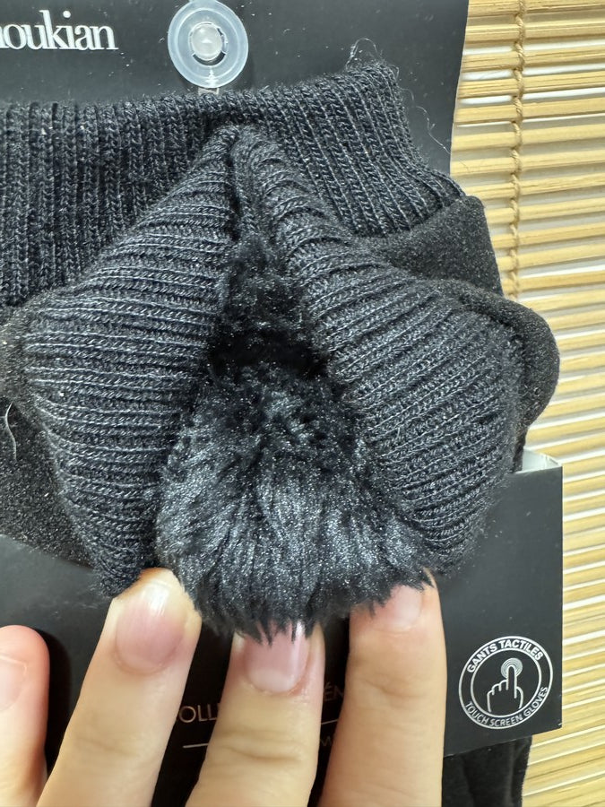 Gants Hommes MANOUKIAN noirs