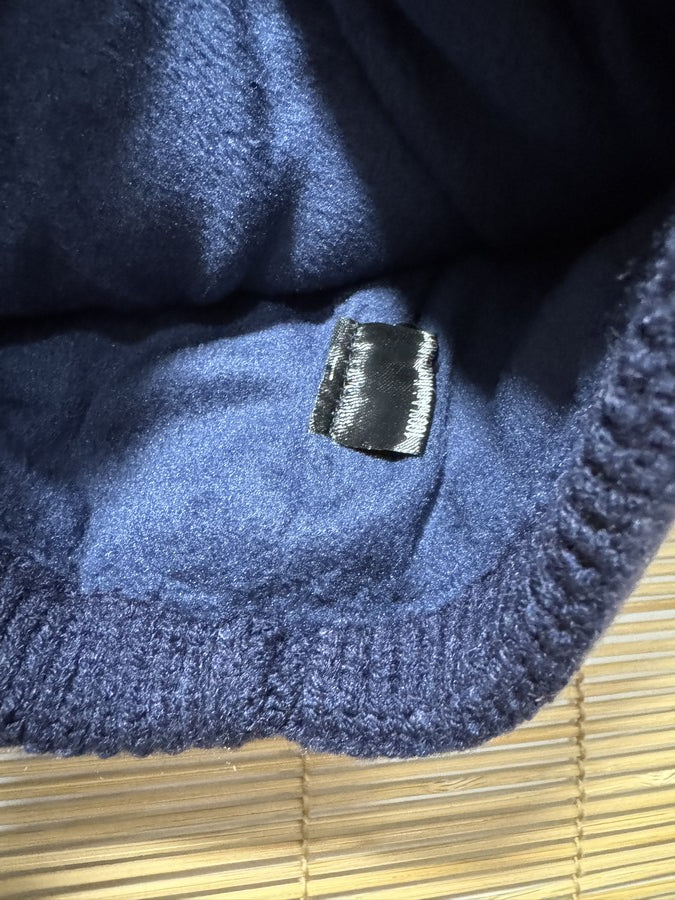 Bonnet femmes bleu marine