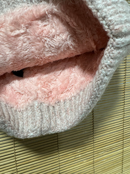 Bonnet femme MANOUKIAN rose