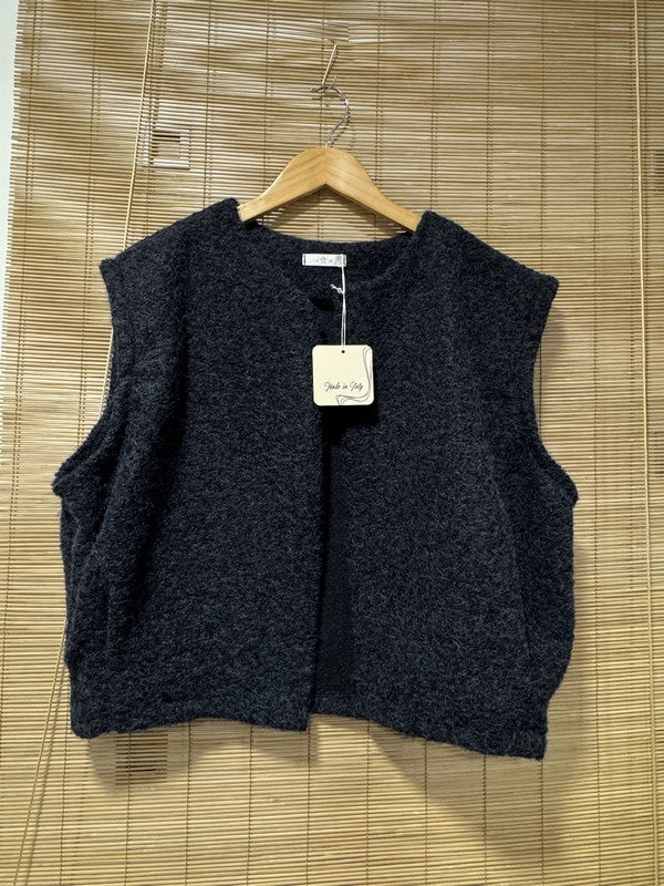 Gilet sans manches bleu marine