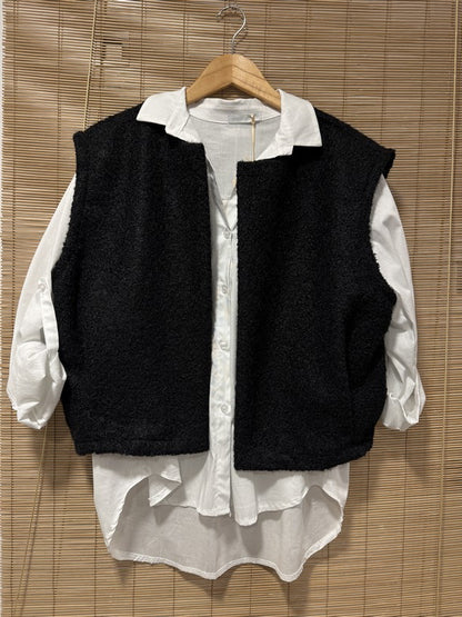 Gilet sans manches noir