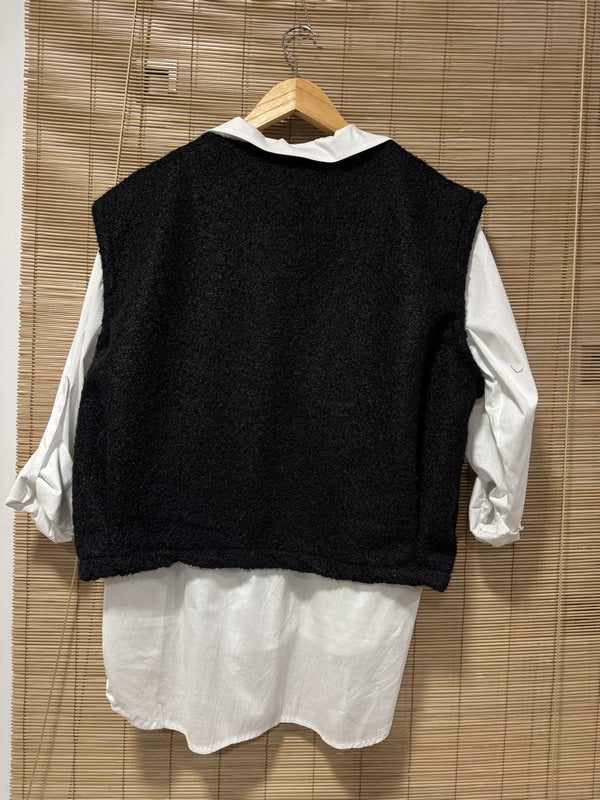 Gilet sans manches noir