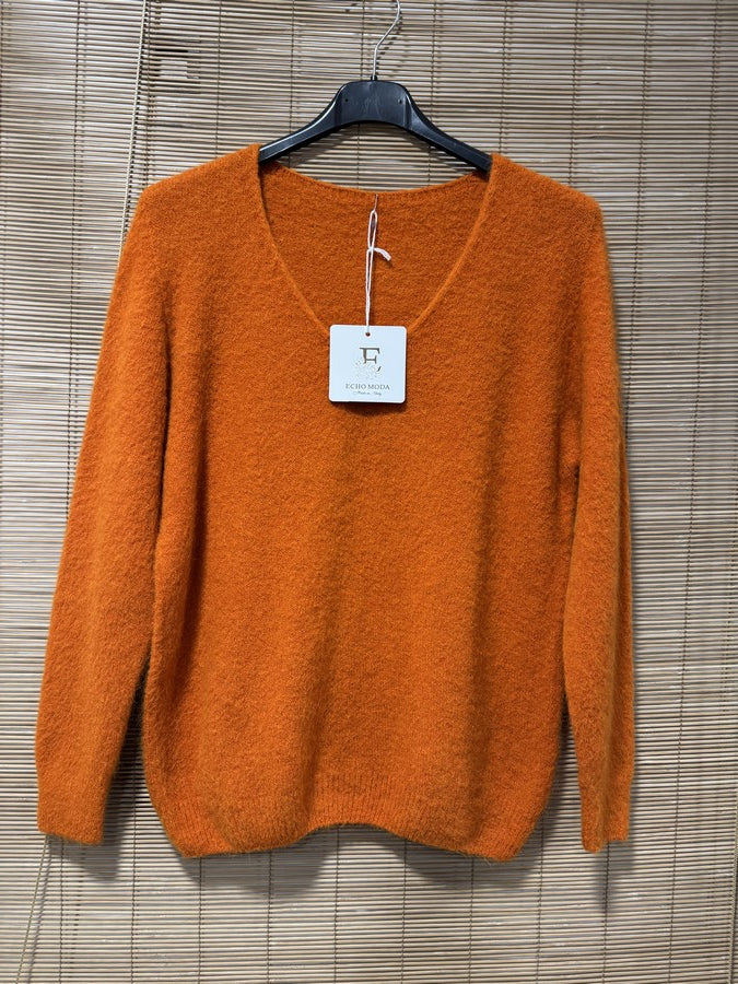 Pull CAMILLE col V orange