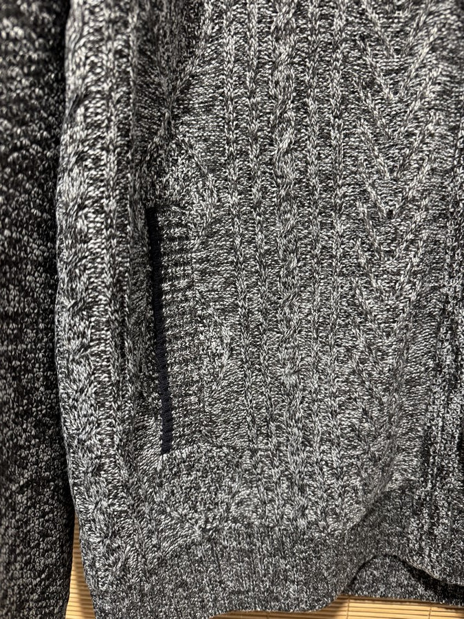 Gilet zippé KELIO gris chiné