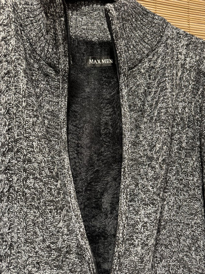 Gilet zippé KELIO gris chiné