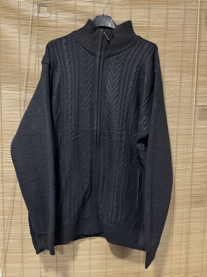 Gilet zippé KELIO bleu marine