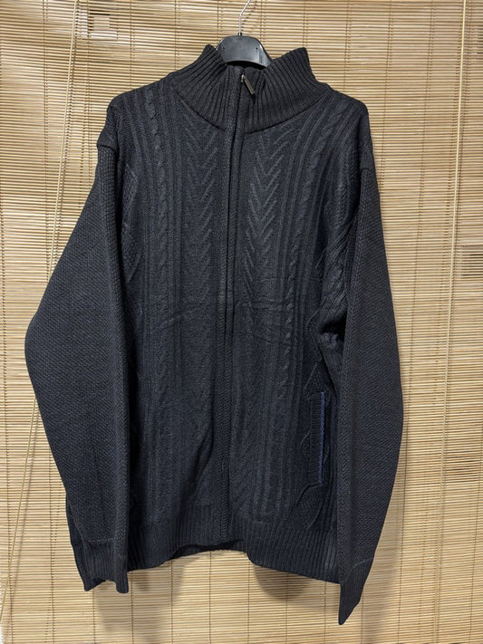 Gilet zippé KELIO bleu marine