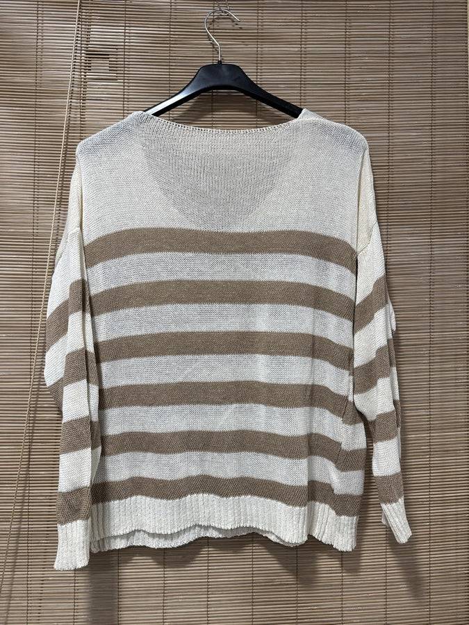 TU - Marinière Cléopâtre camel