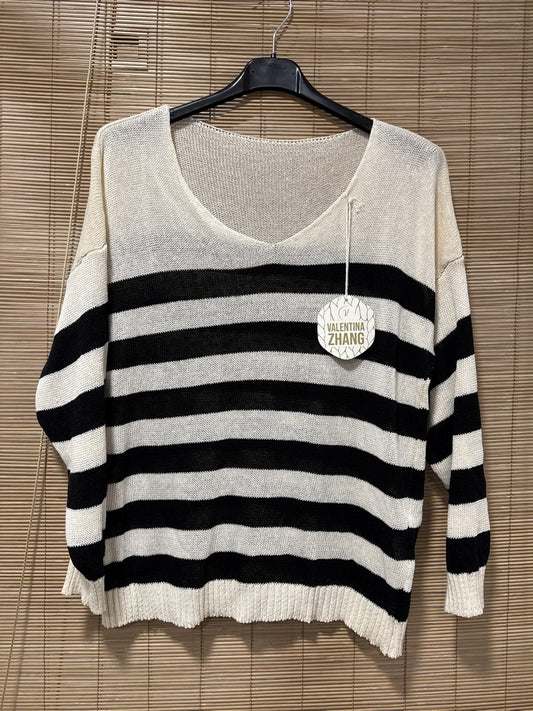 TU - Marinière Cléopâtre noire