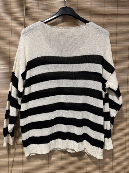 TU - Marinière Cléopâtre noire