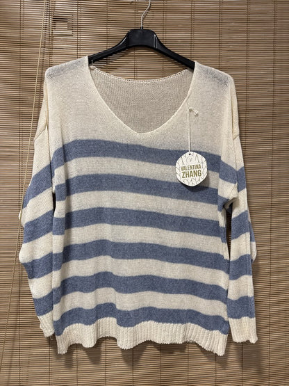 TU - Marinière Cléopâtre bleue