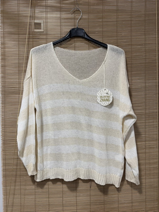 TU - Marinière Cléopâtre blanche