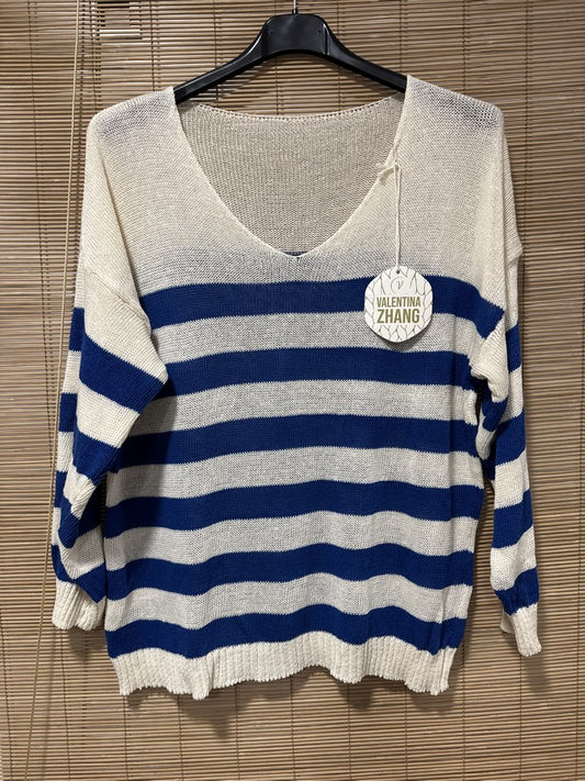 TU - Marinière Cléopâtre bleu jean