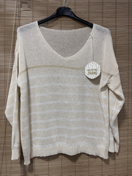 TU - Marinière Jenna blanche