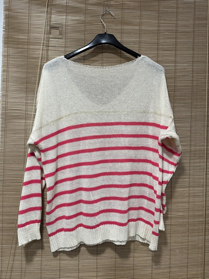 TU - Marinière Jenna fuchsia