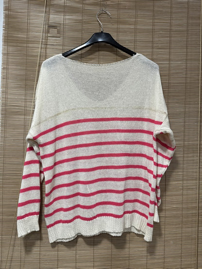 TU - Marinière Jenna fuchsia