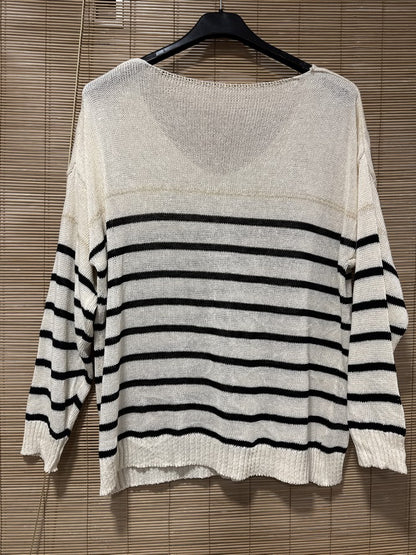 TU - Marinière Jenna noire