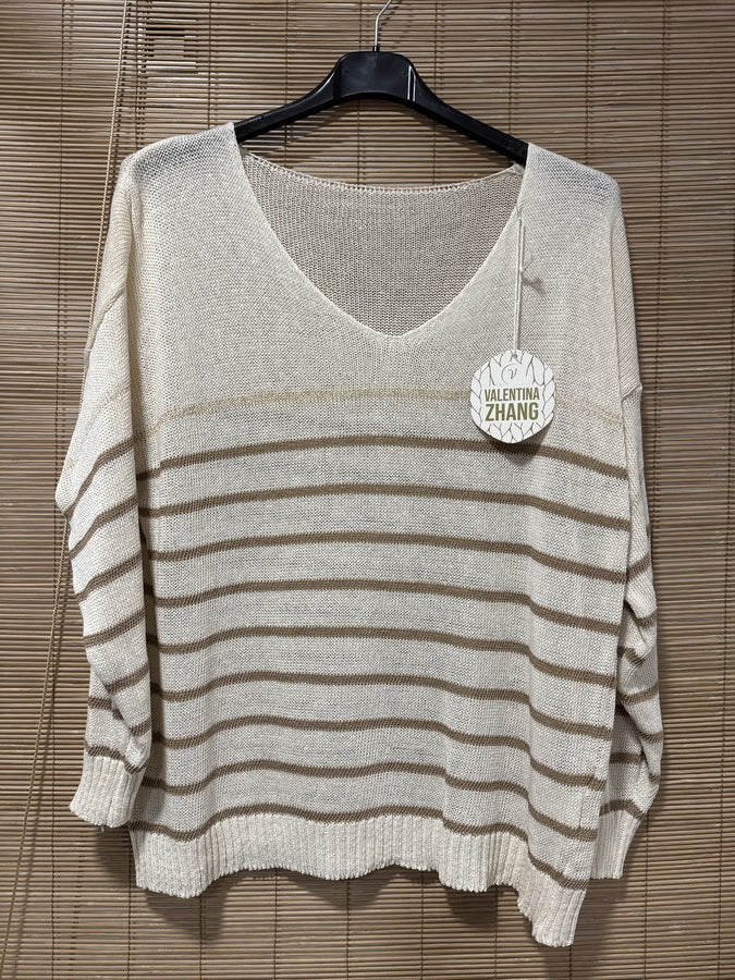 TU - Marinière Jenna camel