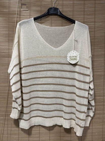 TU - Marinière Jenna camel