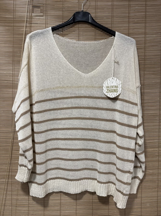 TU - Marinière Jenna camel