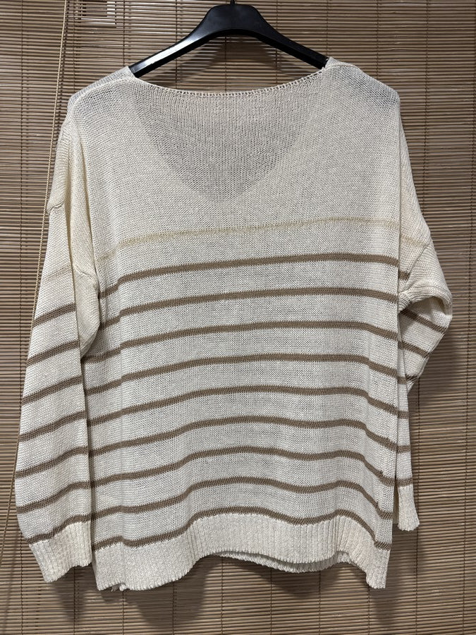 TU - Marinière Jenna camel