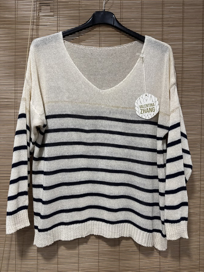 TU - Marinière Jenna bleu marine