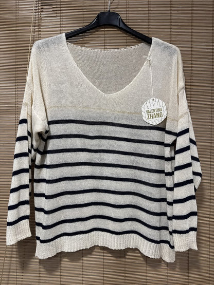 TU - Marinière Jenna bleu marine