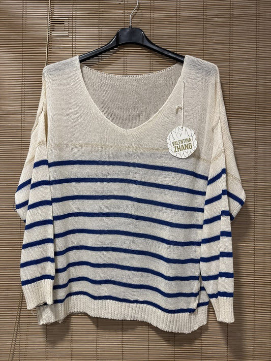 TU - Marinière Jenna bleu roi