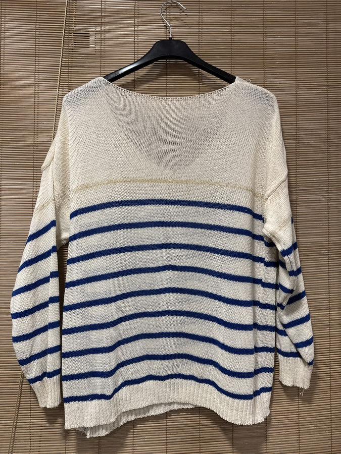 TU - Marinière Jenna bleu roi