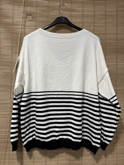 TU - Marinière J'adore noire