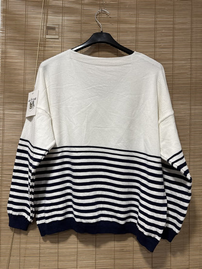 TU - Marinière Bisou noire