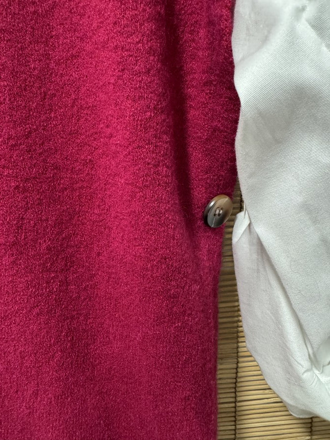 Pull débardeur bordeaux