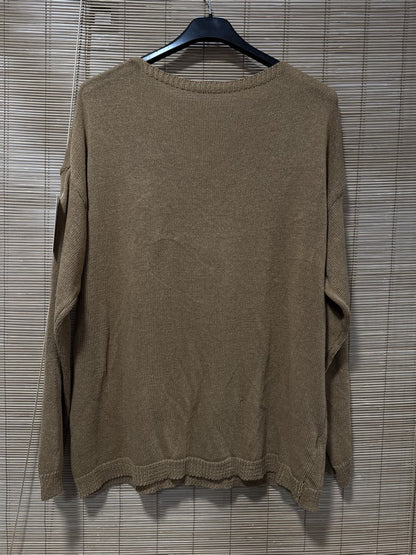 TU - Pull col V Iconic camel