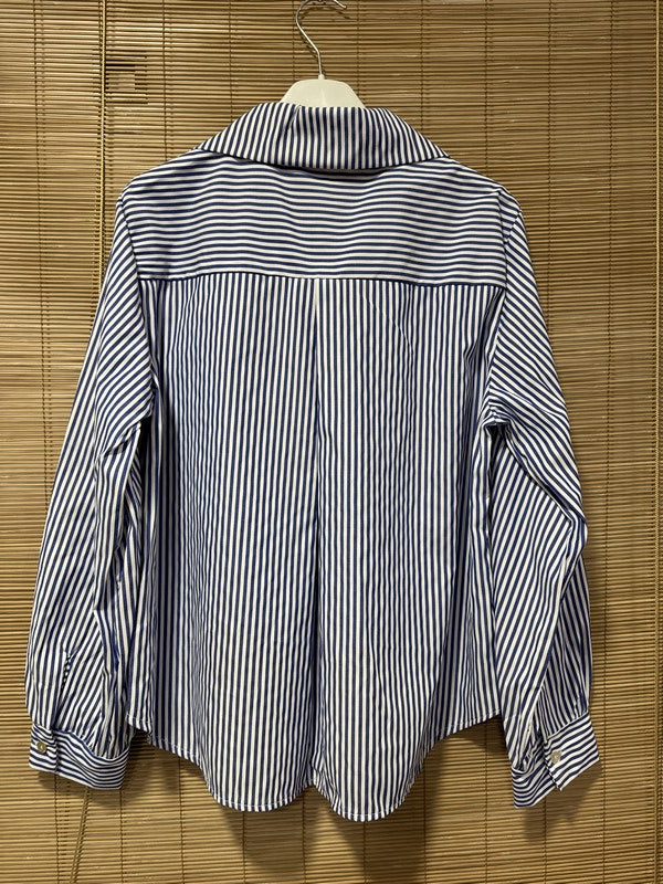 Chemise rayée Love Club bleu