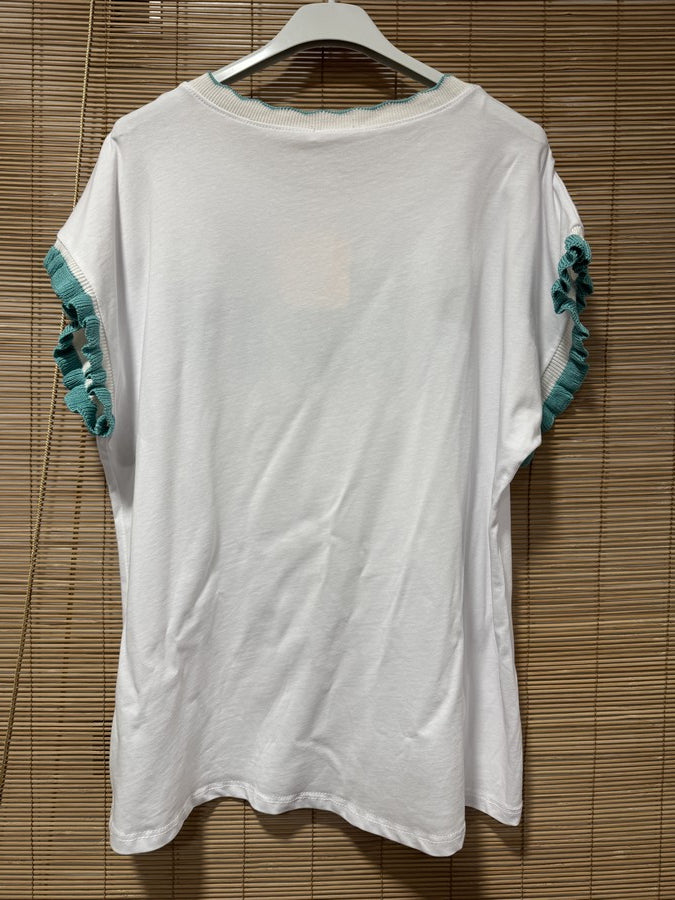 T-shirt AMOUR menthe