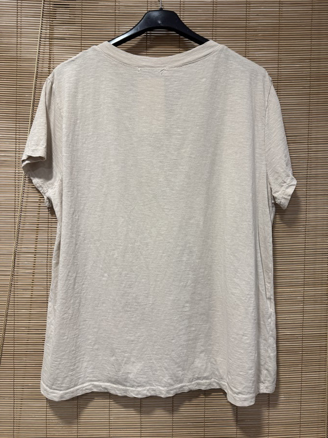 T-shirt La Vita é Bella sable