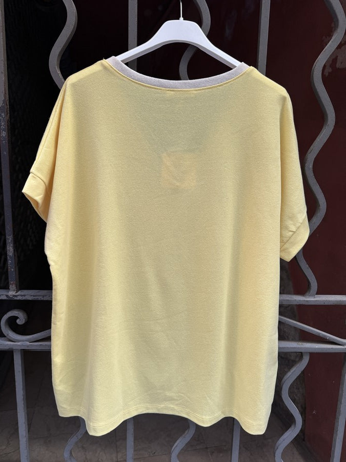 T-shirt ICONIC jaune