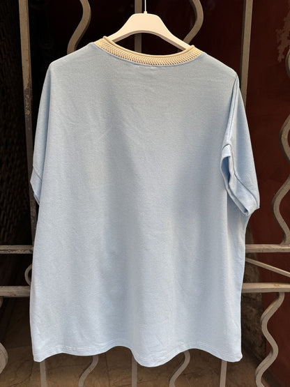 T-shirt LemonCello bleu ciel