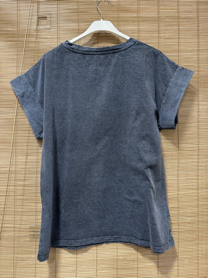 T-shirt anthracite Hirondelles