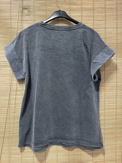 T-shirt anthracite CIAO BELLA orange