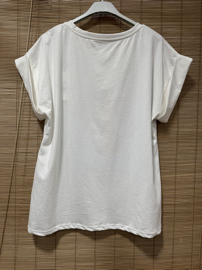 T-shirt blanc LOBSTER