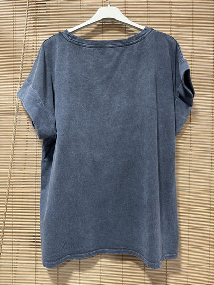 T-shirt anthracite DOLCE VITA homard