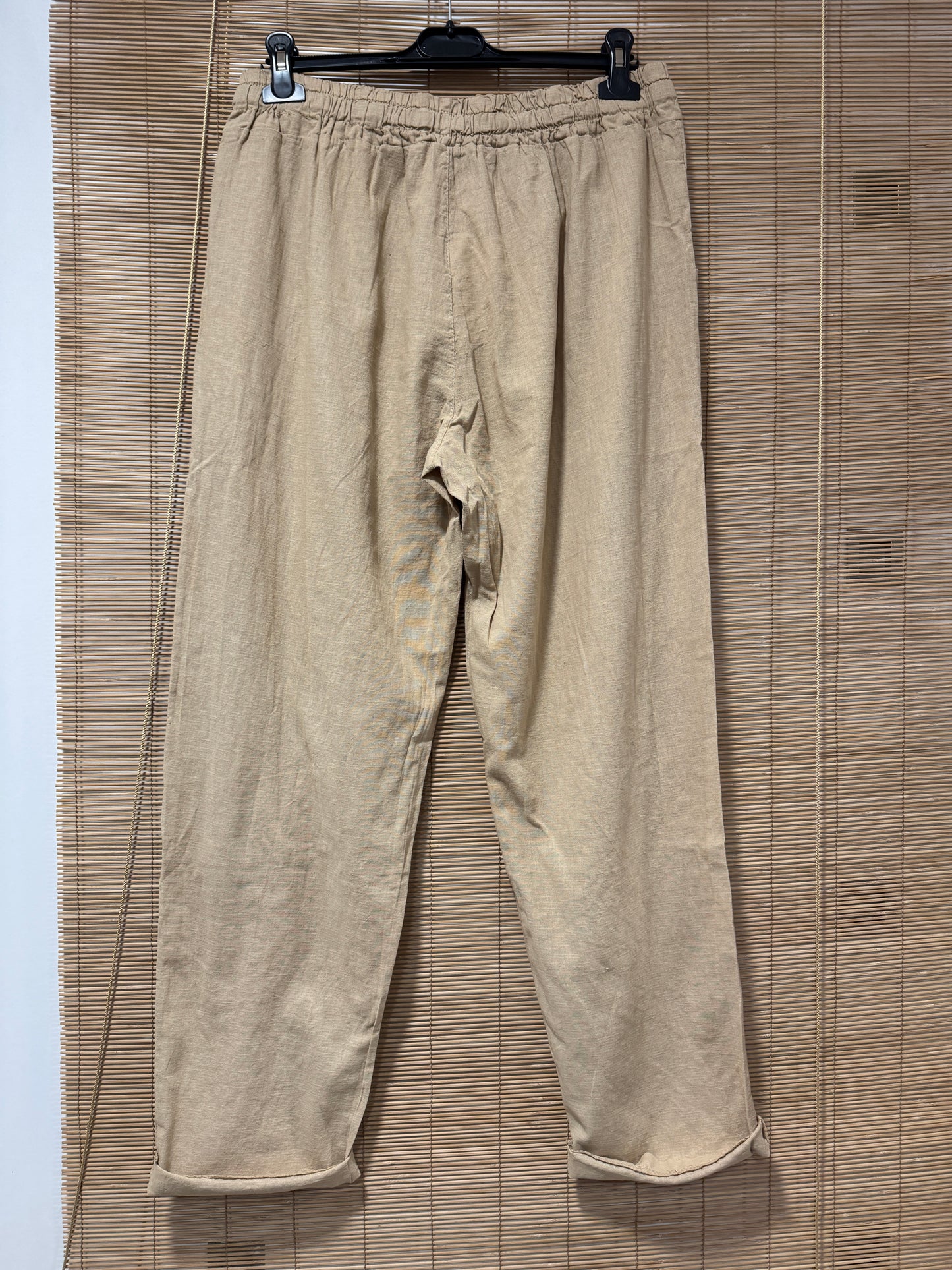 Pantalon en lin REEP camel