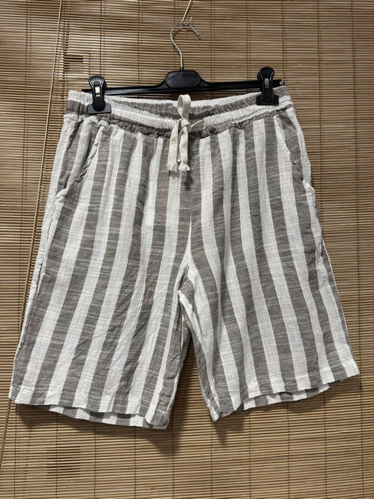 Short gaze de coton LIVANI beige