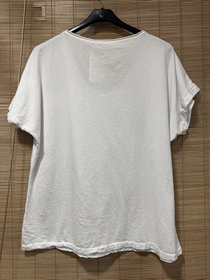 T-shirt St Tropez blanc
